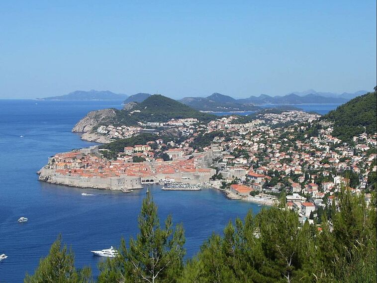 Blick auf Dubrovnik