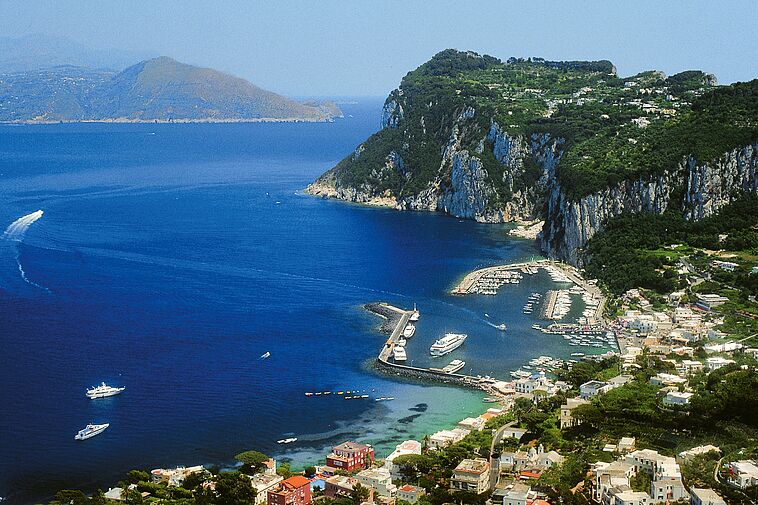 Blick auf Capri
