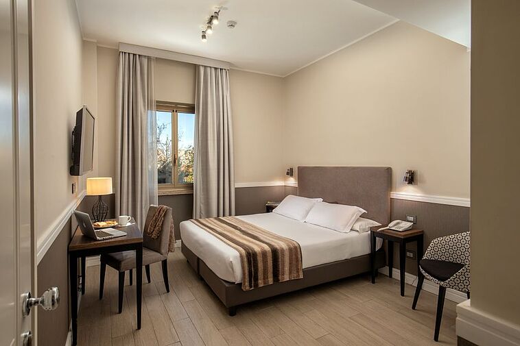 Zimmer mit Doppelbett Hotel Elegance in Rom
