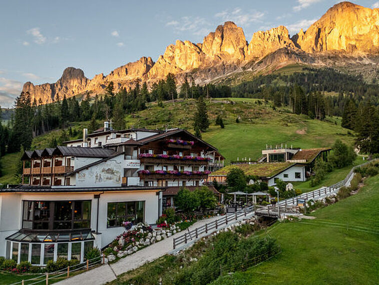 Außenansicht Hotel Moseralm